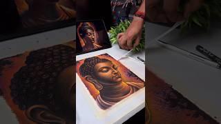 Buddha Drawing #shorts #art #drawing #buddha