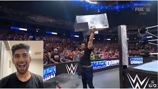 WWE Roman Reigns returns to SmackDown  Reaction