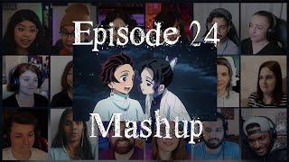 Demon Slayer Kimetsu no Yaiba Episode 24 Reaction Mashup   鬼滅の刃