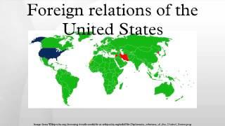 Foreign relations of the United States