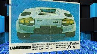 Lamborghini Countach вкладыш Turbo №6