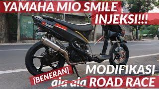 Modifikasi Motor Beneran Roadrace  Karbu Hijrah Injeksi  Yamaha Mio Smile 2006