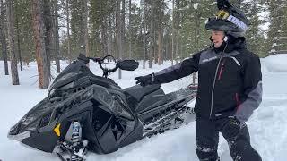 Walk Around Tyler from Polaris talks about the 2024 Polaris Khaos 155 850