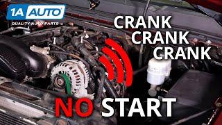 Engine Cranks but Wont Start? Common Reasons Why Your Car or Truck Wont Start and the Parts Needed