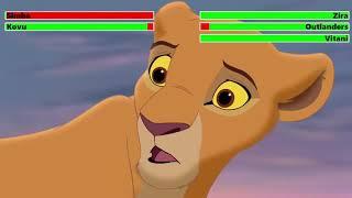 The Lion King 2 Simbas Pride 1998 Ambush Scene with healthbars