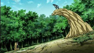 Neji Stuck Hiashi Enters To Save Neji  Naruto Shippuden 