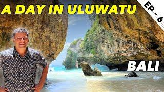 EP 6 A Day in  ULUWATU BALI  Uluwatu Temple Ramayan Dance Sea beaches Uluwatu Indonesia