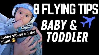 8 Tips for Travelling With A Baby And Toddler - Family Travel Tips - Baby Travel