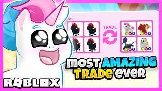 I Traded Only LEGENDARY EVIL UNICORNS in Adopt Me for 24 Hours Roblox Adopt Me Trading Challenge