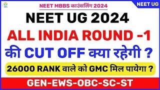 NEET Cut off 2024 Reduced SC OBC ST & General Cutoff  AIQ CUT OFF 2024  NEET UG 2024 #neet2024