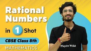 Rational Number in One Shot  Maths - Class 8th  Umang  Physics Wallah