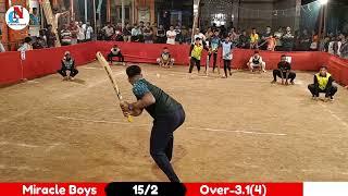 Miracle Boys Vs Yahoo Boys  Box Tournament  Box Cricket Network