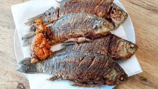 How to fry crucian carp without bones. The fish melts in your mouth. You will be amazed by the taste