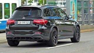 Mercedes-AMG GLE 63 & GLC 63 AMG in Zurich Exhaust SOUNDS