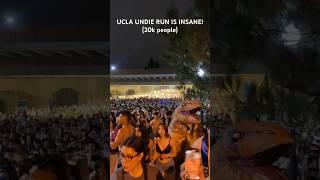 20k People at UCLA UNDIE RUN 2024 #ucla #uclaundierun #undierun