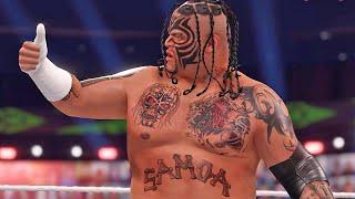Umaga vs Rikishi  WWE 2K22  Banzai DLC Pack  Samoan Grudge Match