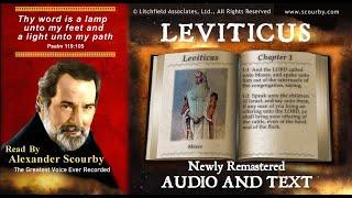 3  Book of Leviticus Read by Alexander Scourby  AUDIO & TEXT  FREE  on YouTube  GOD IS LOVE