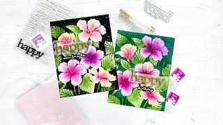 The Blackout Technique Youve Been Seeing Everywhere Watch Caly Deboss an SSS Embossing Folder