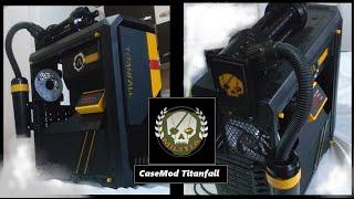 Custom PC TitanFall  CASE MODDING   DIY PC Case Build   Моддинг кейса 2022