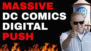 MASSIVE DC COMICS Digital Sales Push  Now We Know They Wont Be Licensing Out Comics Publishing