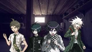 Nagito grounds Kokichi but ends up locking everyone in the basement Shuichi and Hajimaare trapped