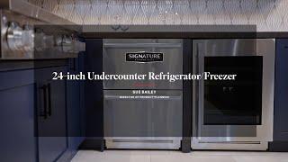 Product Features 24-inch Undercounter Convertible RefrigeratorFreezer Drawers