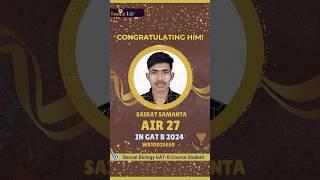 Bansal Biology GATB 2024 Topper  #iitjam #gatb #gatb2025 #gatbtopper #cuet #mscentrence #msc #gate