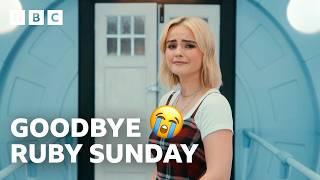 Behind-the-scenes saying goodbye for now to Ruby Sunday  Doctor Who Unleashed - BBC