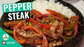 Pepper Steak Recipe  How to make Pepper Steak  Quick & Easy Pepper Steak  30 Minutes Pepper Steak