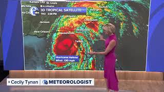 Helene strengthens to extremely dangerous Category 4 hurricane  Latest track