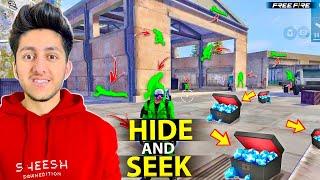 Playing Hide And Seek On Mill Finding These Noob Hackers  In Free Fire
