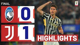 ATALANTA-JUVENTUS 0-1  HIGHLIGHTS  Vlahovic wins it for Juve  Coppa Italia Frecciarossa 202324