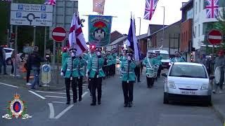 Ulster Grenadiers FB @ Pride Of Ballymacash FB 10th Anniversary Parade 2021