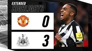 Manchester United 0 Newcastle United 3  Carabao Cup Highlights