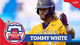 Oakland As select 3B Tommy White 40th overall  MLB Draft Prospect preview  PHLY Sports