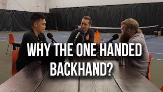 Should YOU Have A One Handed Backhand?  Shankcast Tennis Podcast Ep. 25