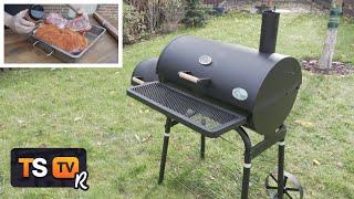 150€ Smoker Test ► El Fuego Smoker Dakota vs 45KG Pulled Pork 