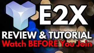 E2X Review & Tutorial  E2X Token  E2X Staking RELAUNCH