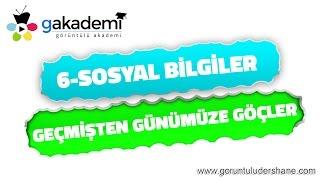 6.Sınıf Sosyal Bilgiler Geçmişten Günümüze Yerleşme