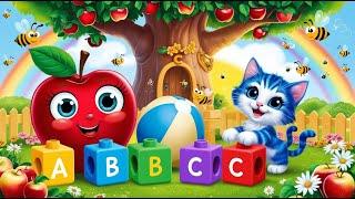 a for apple  b for ball c for cat  new abcd  English alphabet ABC  abc phonics song