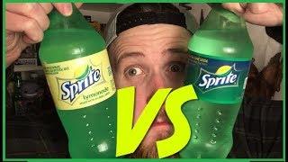 Lymonade Sprite® VS Original Sprite®