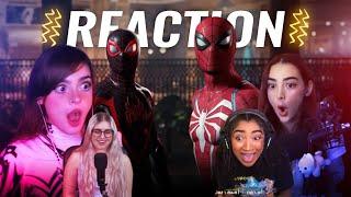 Streamers Reaction to Marvels Spider-Man 2 PS5  Ladies Version