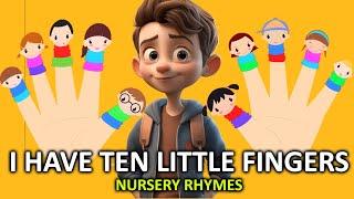 I Have Ten Little Fingers Ten Little Toes   Nursery Rhymes & Kids Songs  School Bell