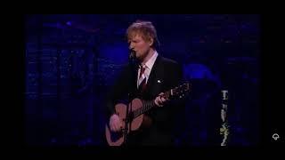 Ed Sheeran Singing for Michael Gudinski’s Memorial Service 240321