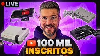 Comemoração 100 mil inscritos no RetroGamer Brasil