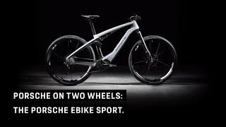 Porsche on two wheels. The Porsche eBike Sport.