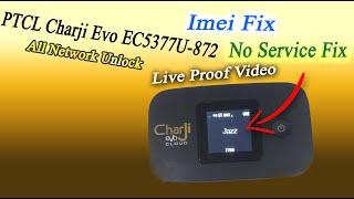 Charji Evo Unlock EC5377u-872  PTCL Huawei Evo  No Service Fix Imei Fix  Evo Charji No service 