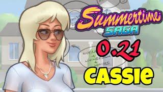 Summertime Saga 0.21 Tech Update Cassie New Outfit  Rondas Home  2021