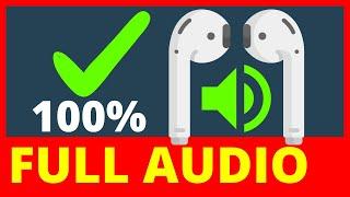 AirPod Audio Loss? 2 Proven Fixes To Bring Back FULL SOUND  Handy Hudsonite