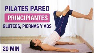 Pilates Pared para PRINCIPIANTES - Glúteos Piernas y Abdomen 15 min